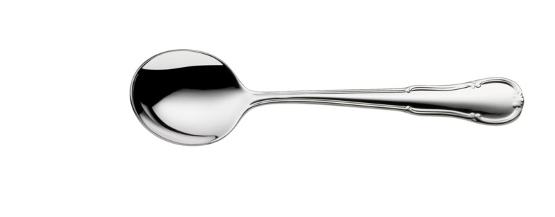Barock - Sahne-Tassenlöffel, 17.5 cm