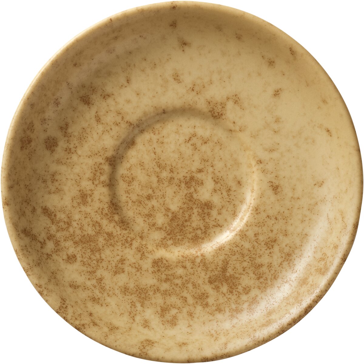 Sandstone Dark Yellow - Untertasse rund, 11 cm