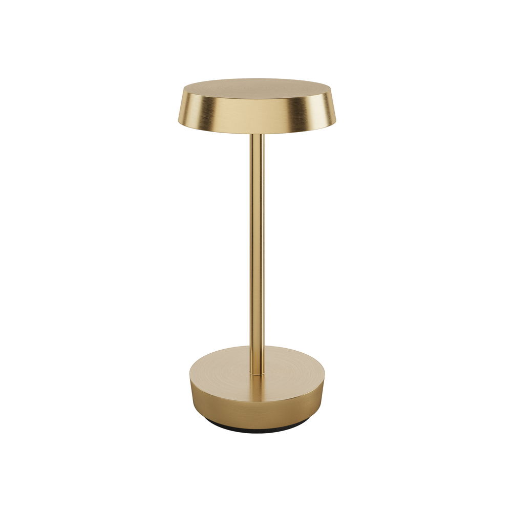 Nour 2.0 - LED Tischleuchte kabellos, Brass Metall, Mini