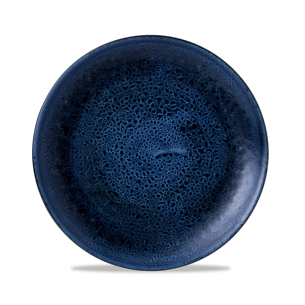 Churchill Stonecast Plume Ultramarine Teller Flach Coup 28,8 cm