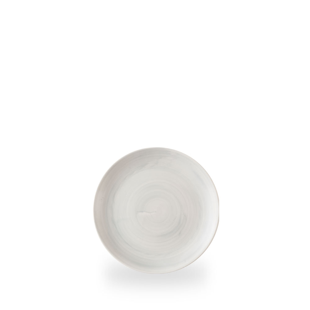 Churchill Stonecast Canvas Grey Teller Flach Coup 16,5 cm