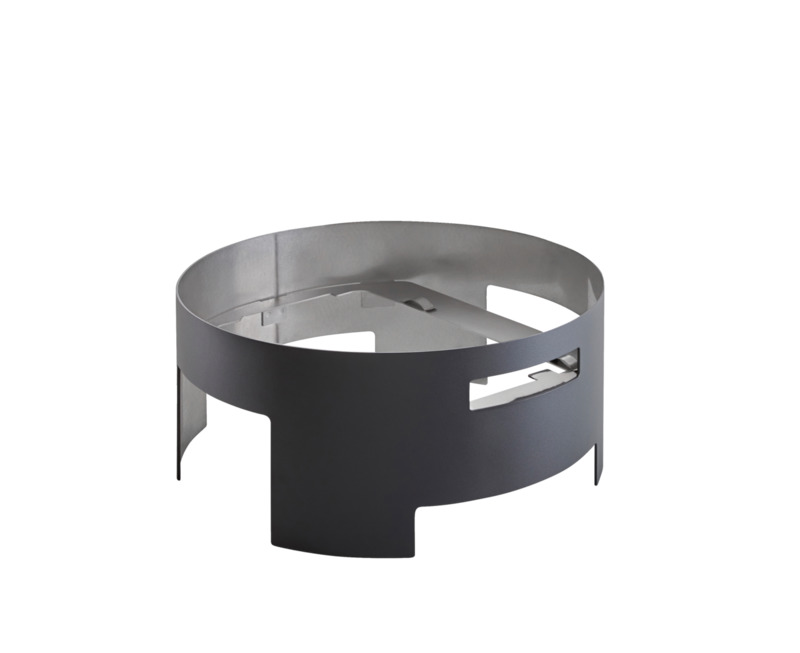 Neutral - Gestell Chafing Dish rund, schwarz