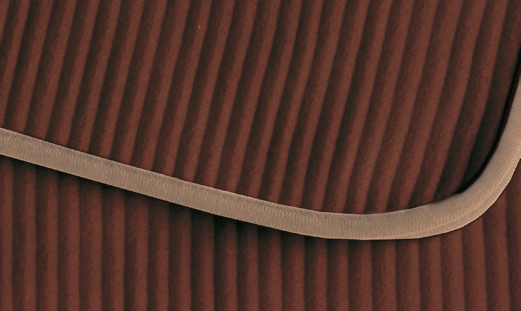 Fleecedecke STOLA, 100 x 150 cm, braun