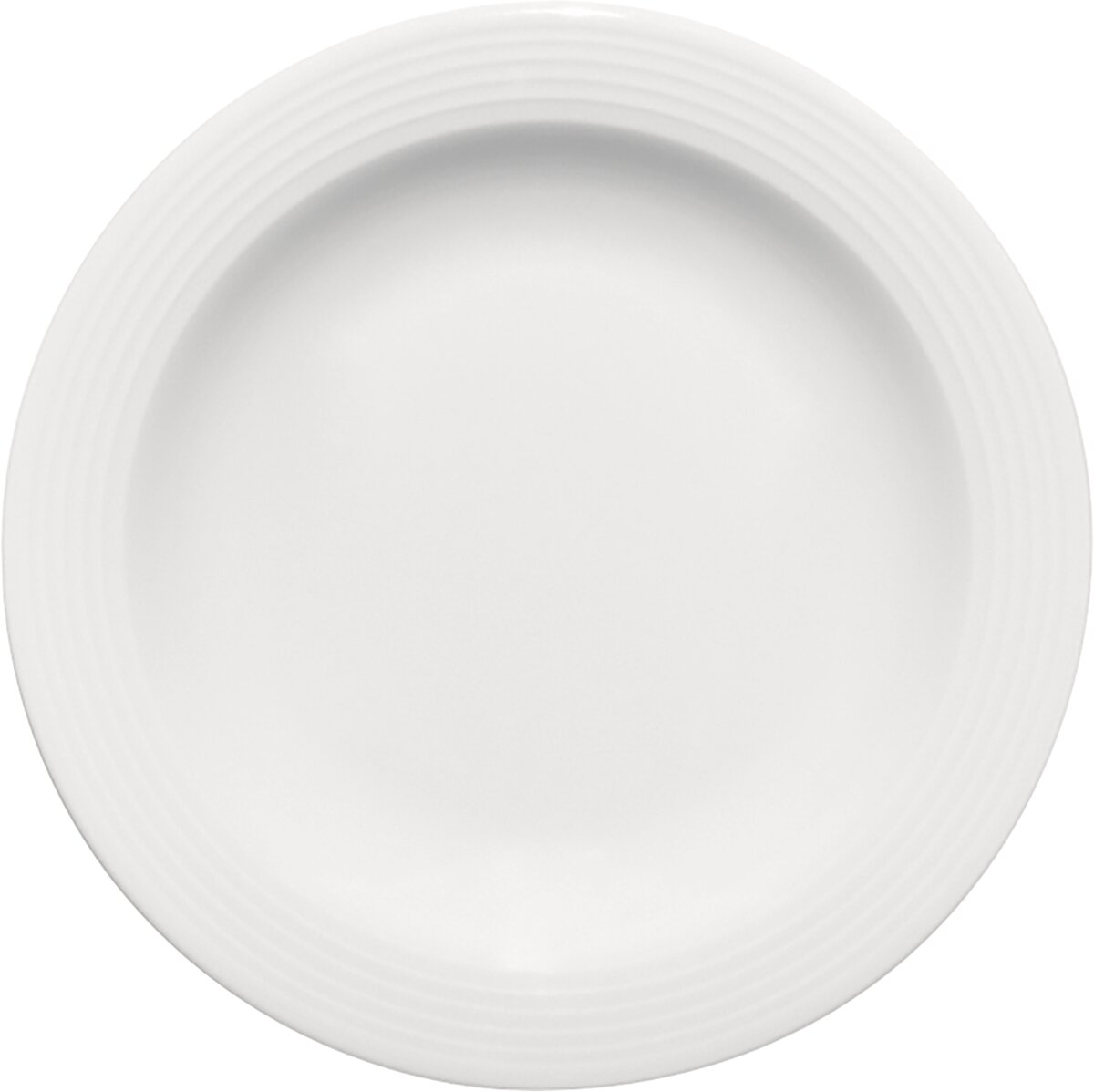 Dialog - Teller halbtief rund Fahne Relief, 20 cm Dialog - Teller halbtief rund Fahne Relief, 20 cm