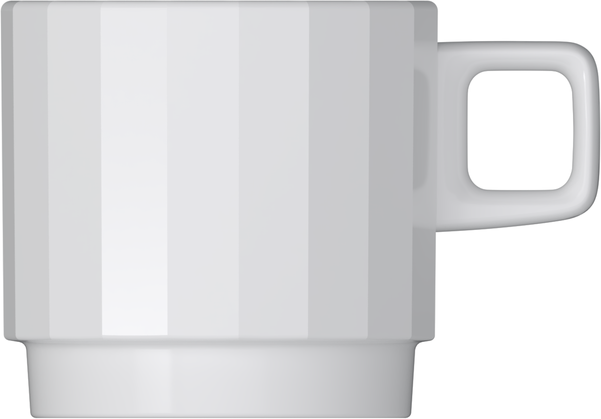 Edge - Obertasse stapelbar 0.25l