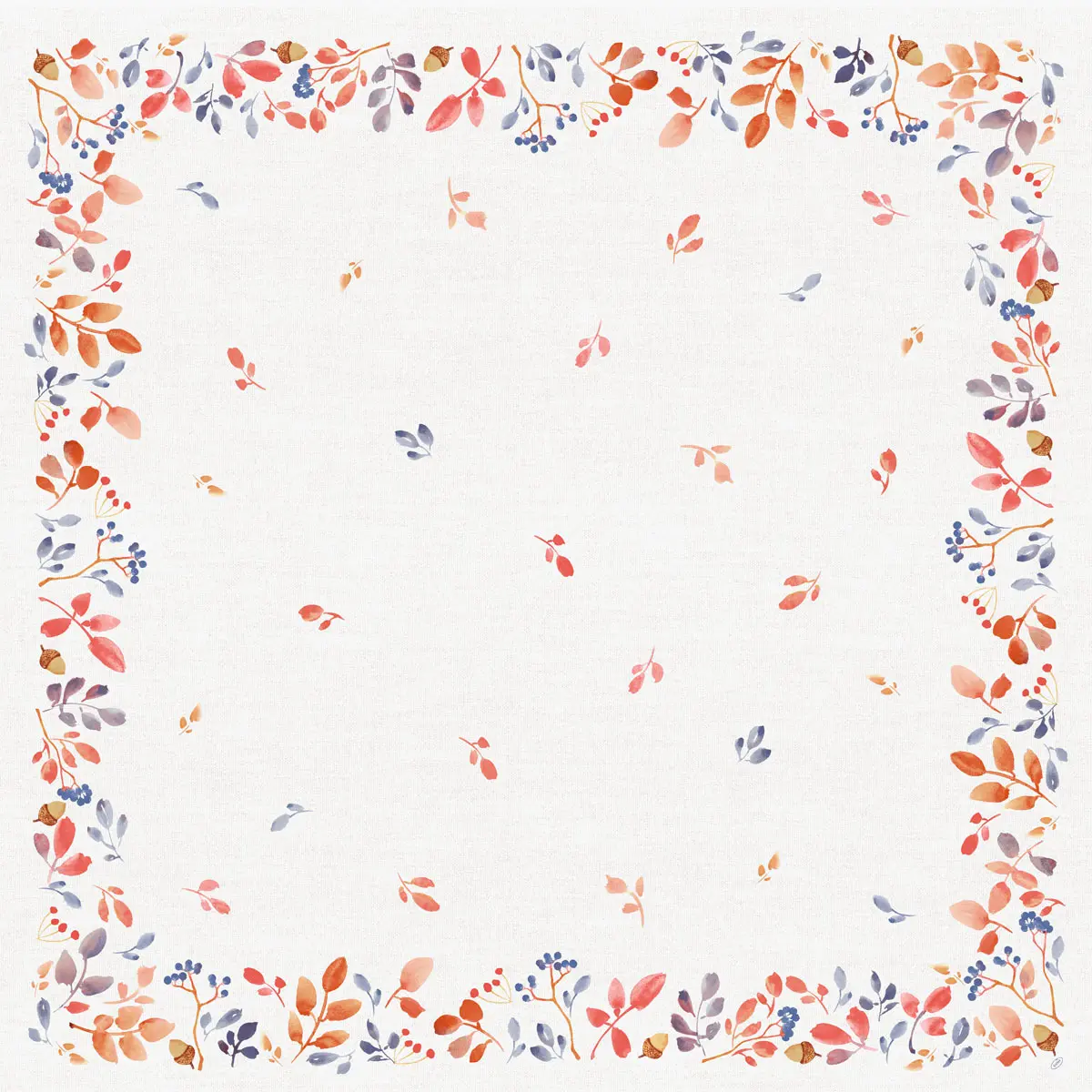 BIO Dunicel Mitteldecke - Autumn Gradient, 84 x 84 cm BIO Dunicel Mitteldecke - Autumn Gradient, 84 x 84 cm
