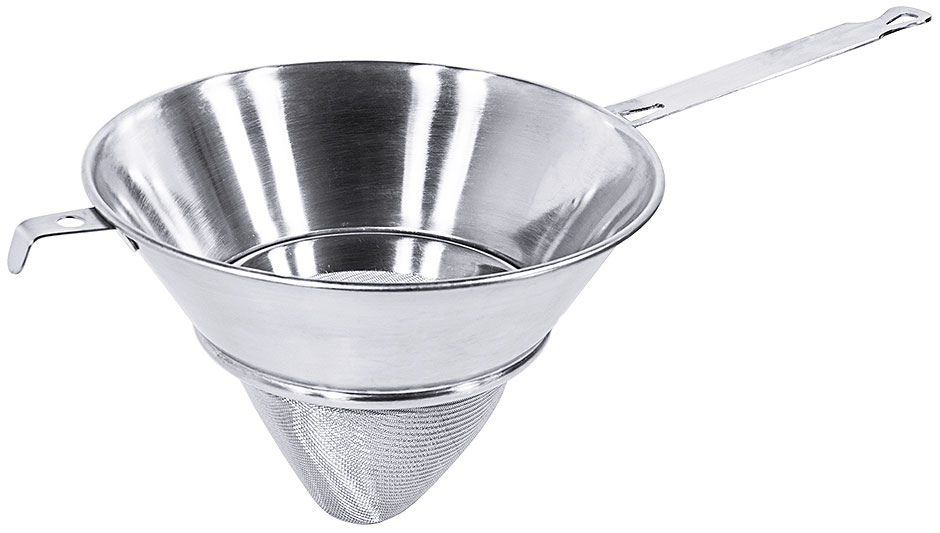 Gazesieb mit Flachgriff, 19,5 cm