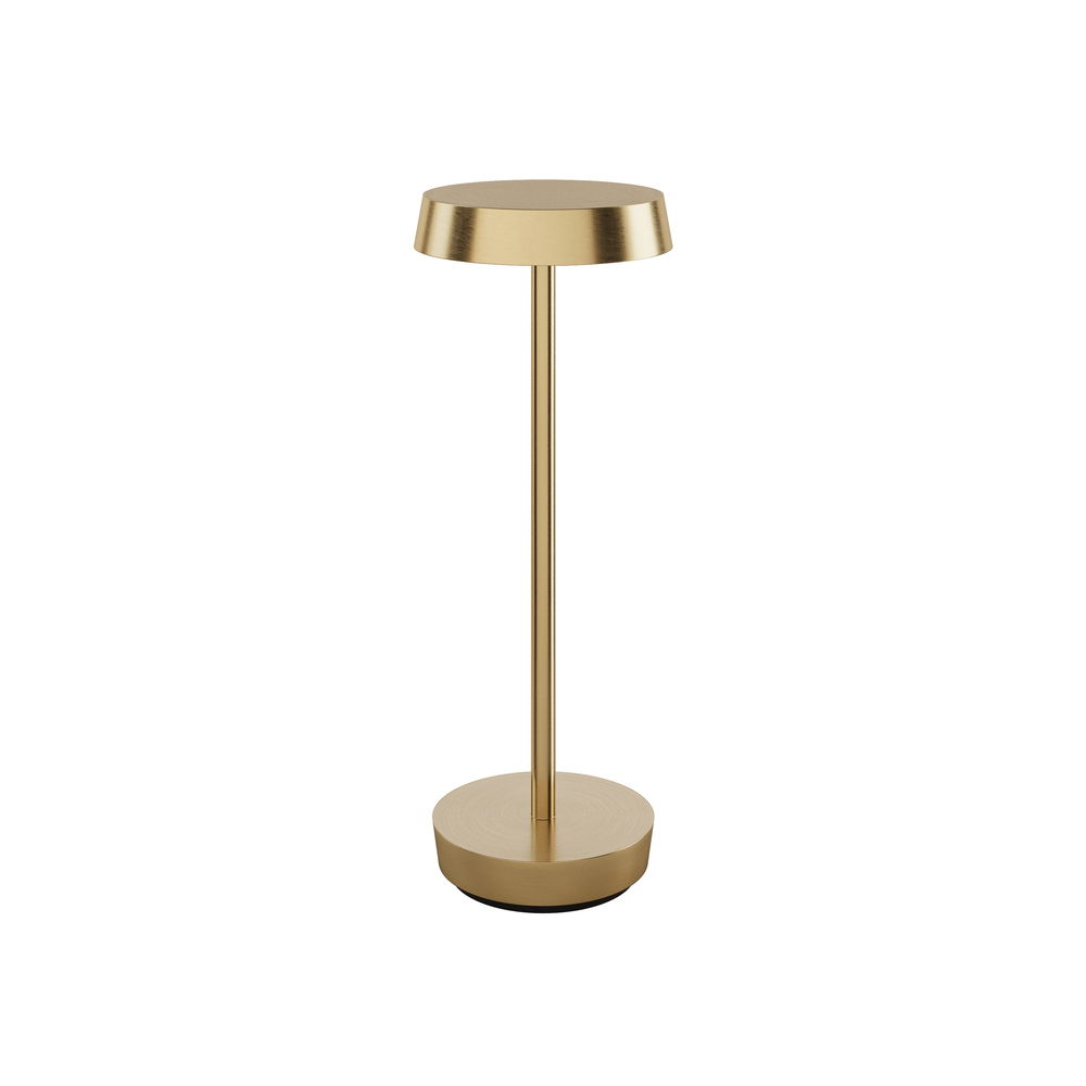 Nour 2.0 - LED Tischleuchte kabellos, Brass Metall