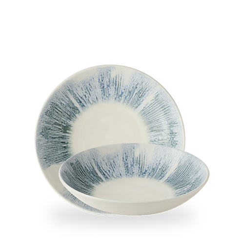 Lyra Blue - Coupe Schale 24.8 cm