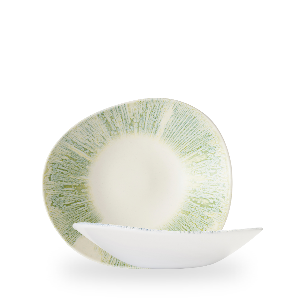 Lyra Green - Schale organisch 25 cm