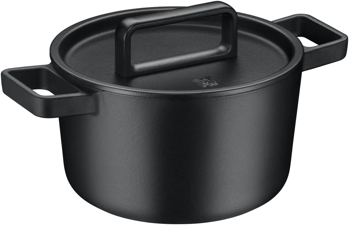 Flavour - Topf mit Deckel, 22 cm, Gusseisen schwarz