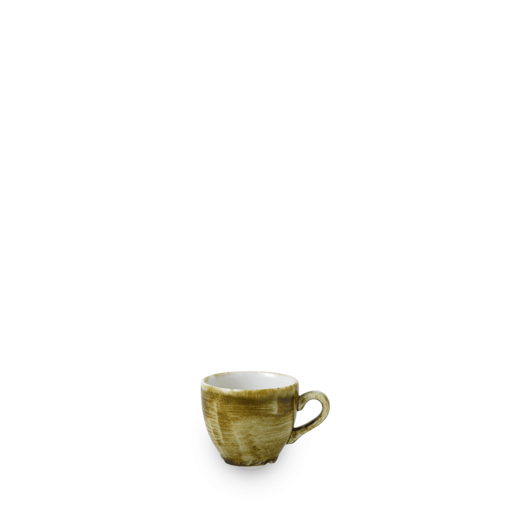 Churchill Stonecast Plume olive Espresso Tasse 9Cl