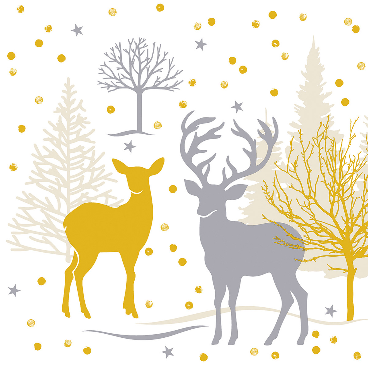 Mank - Linclass Serviette Josia, 40 x 40 cm, 1/4 Falz