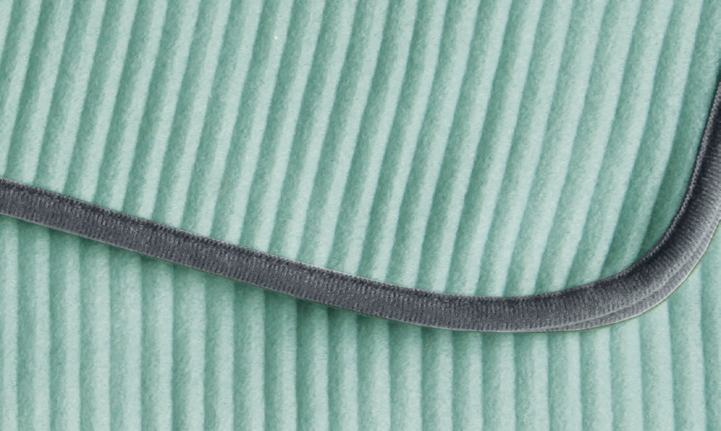 Fleecedecke STOLA, 100 x 150 cm, aqua