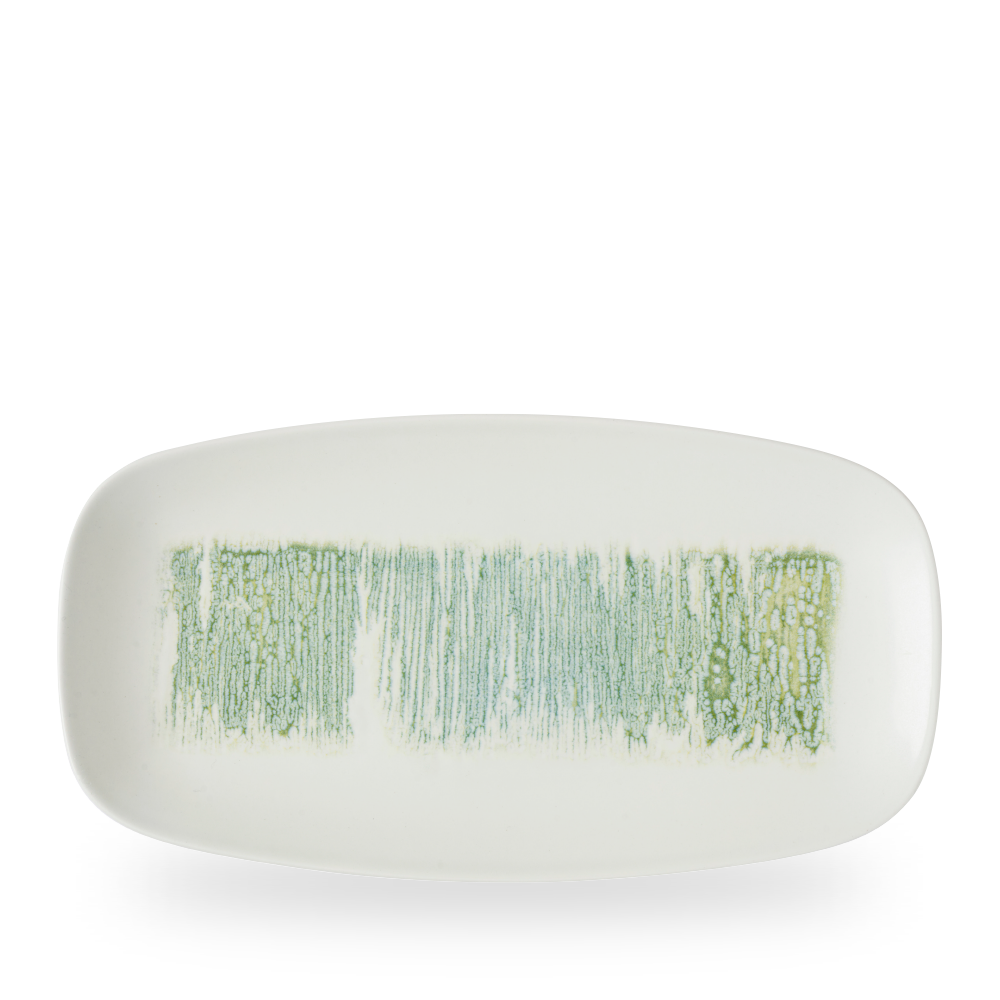 Lyra Green - Platte rechteckig 35.5 x 18.9 cm