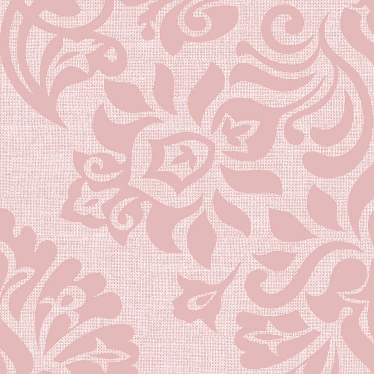 Linclass-Premium Serviette Rex rosé, 40 x 40 cm 1/4 Falz