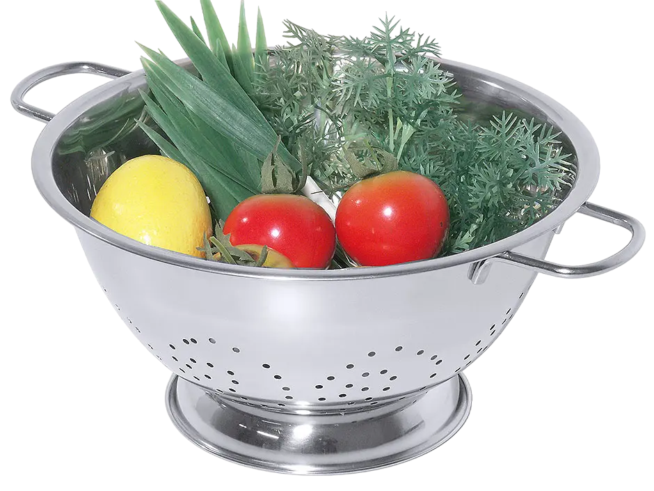 Schüsseln, Seiher & Siebe