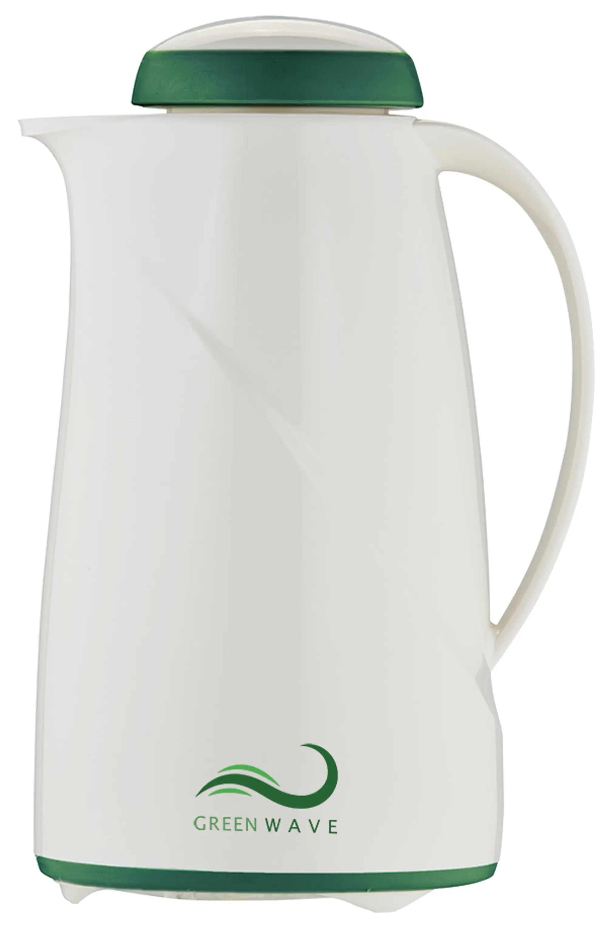 Isolierkanne Green Wave 1,0 ltr. weiß