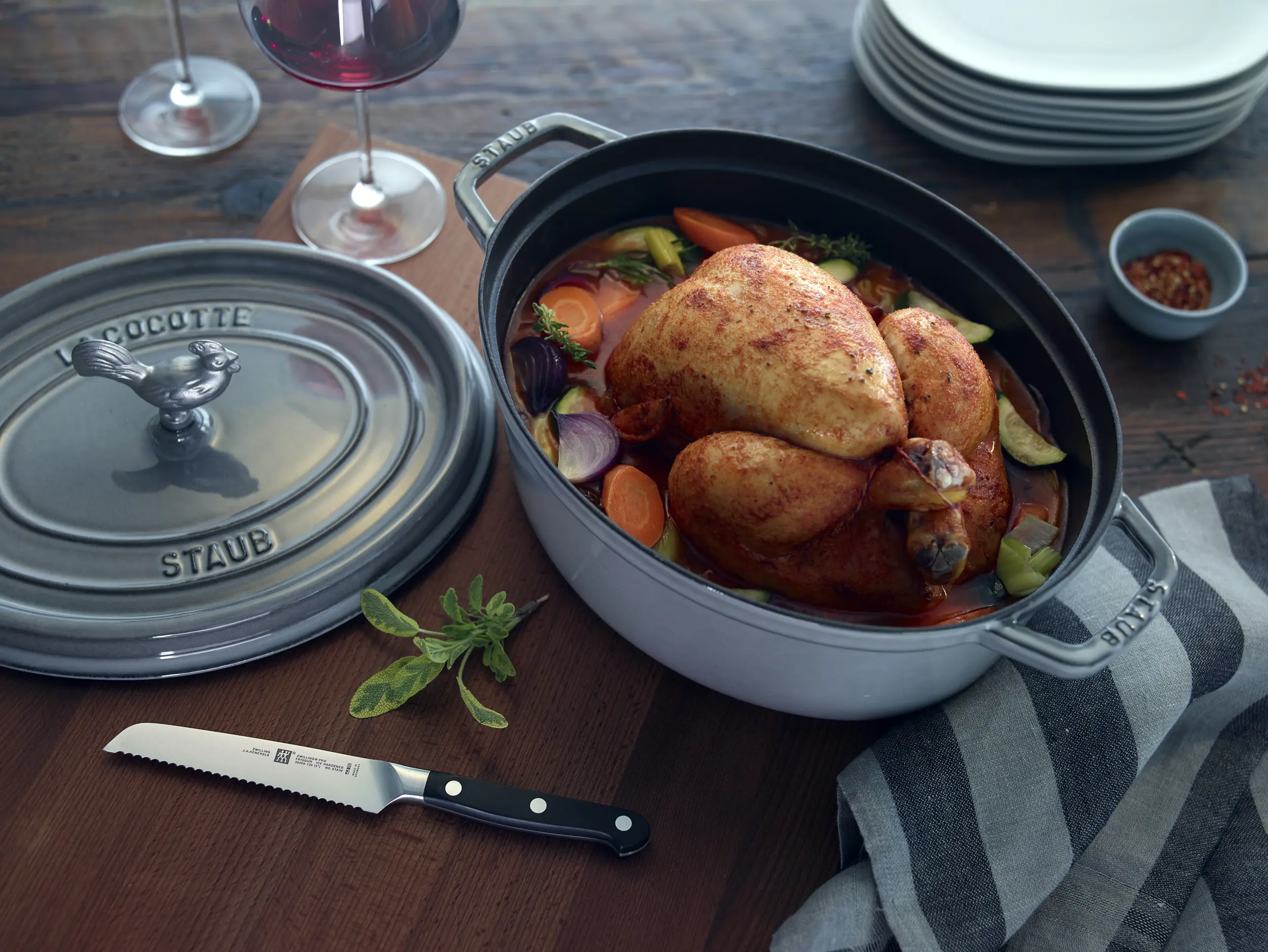 Cocotte Staub oval