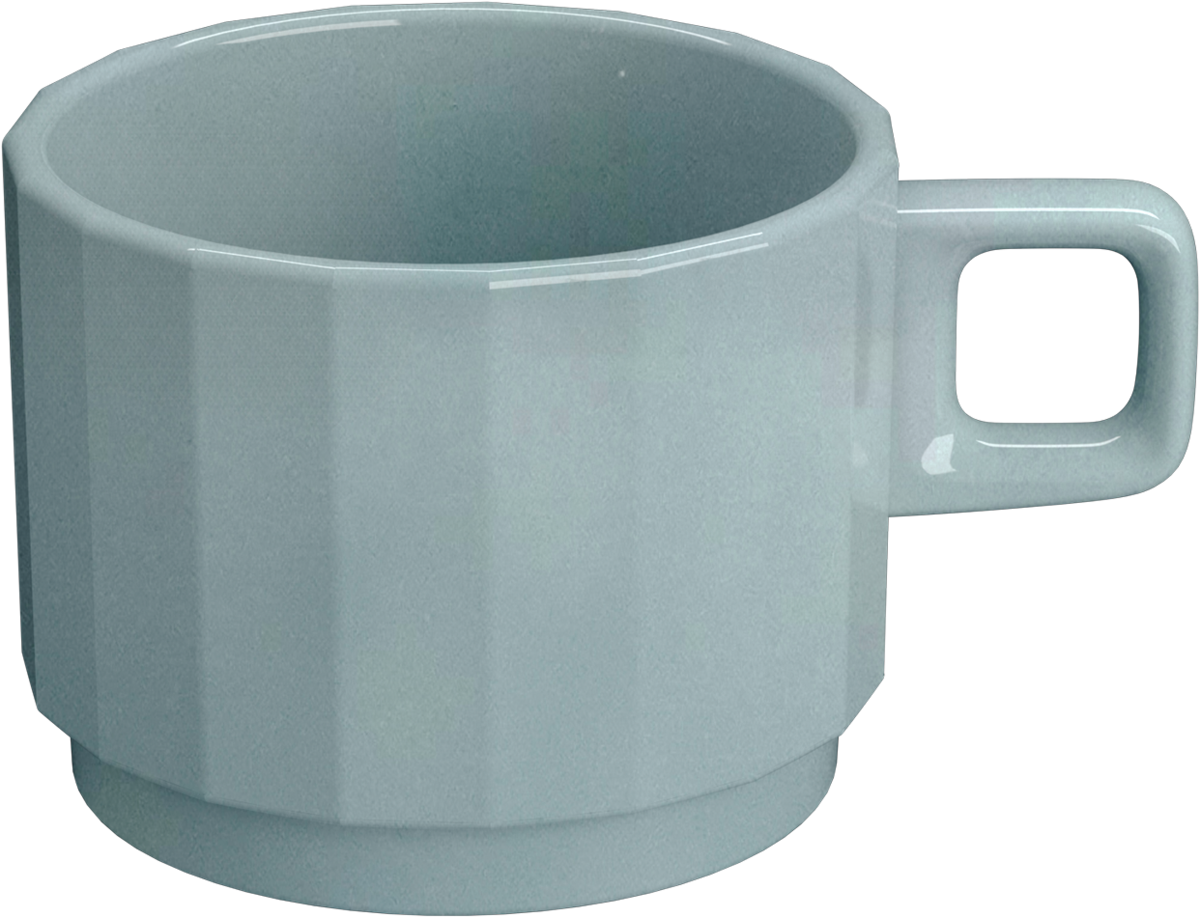 Edge - Obertasse stapelbar SEA 0.20l