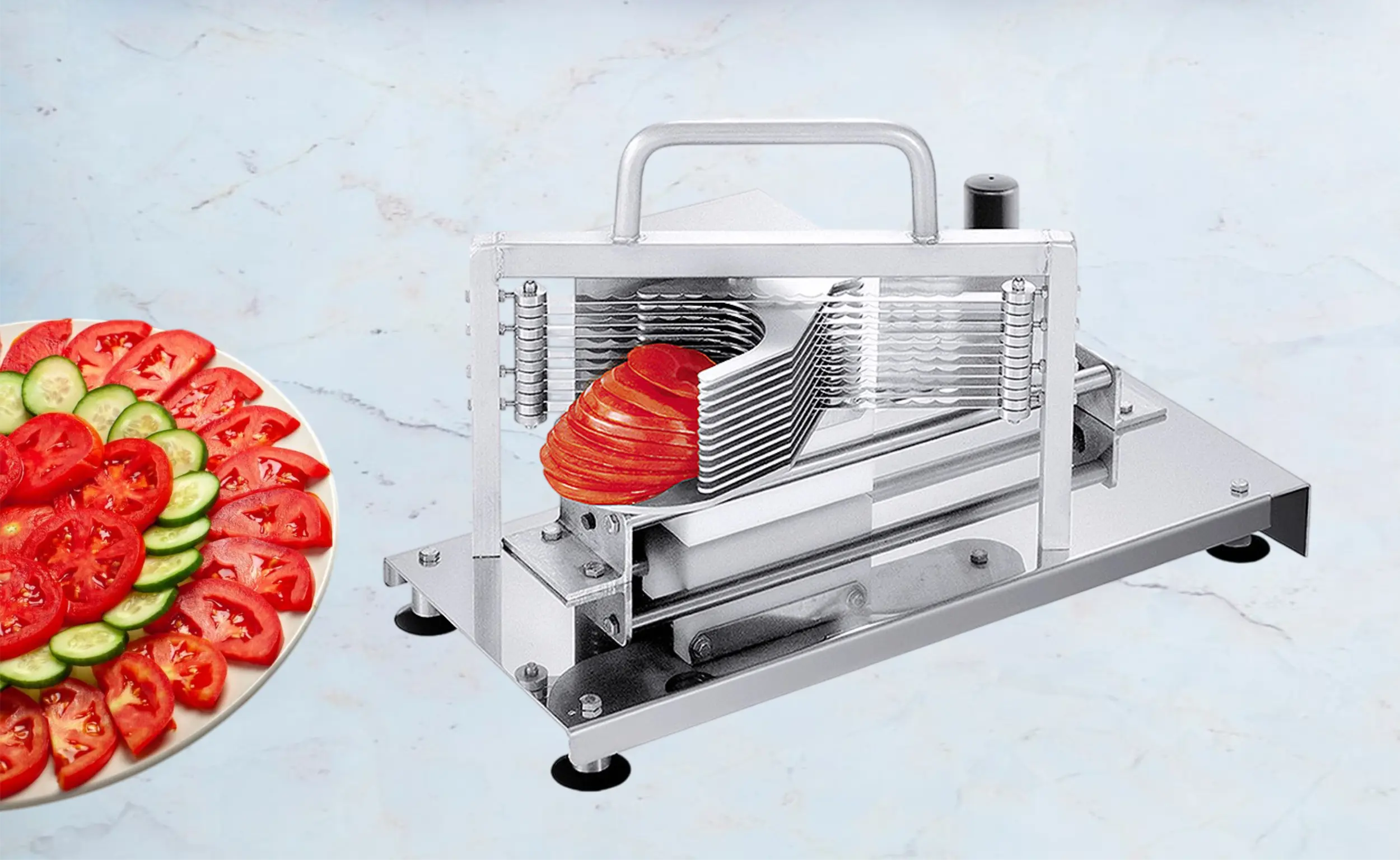 Eier- und Tomatenschneider