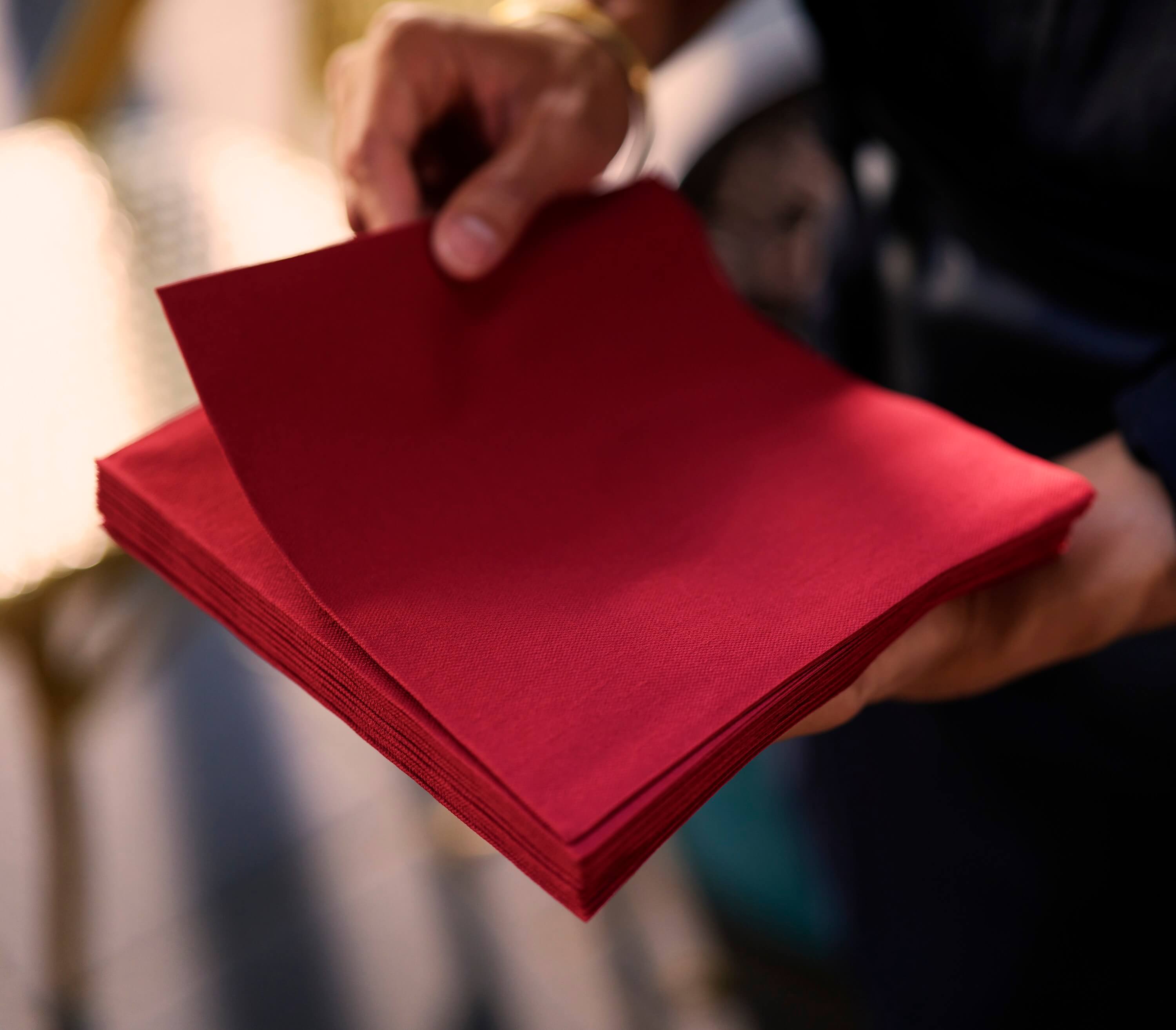 Zelltuchserviette 40 x 40 cm