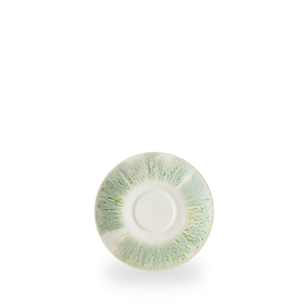 Lyra Green - Cappuccino Untertasse 15.6 cm