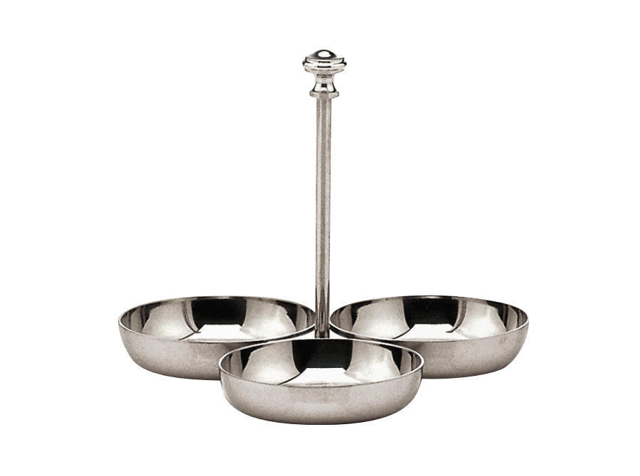 Zuckerständer versilbert Schale 6,5 cm