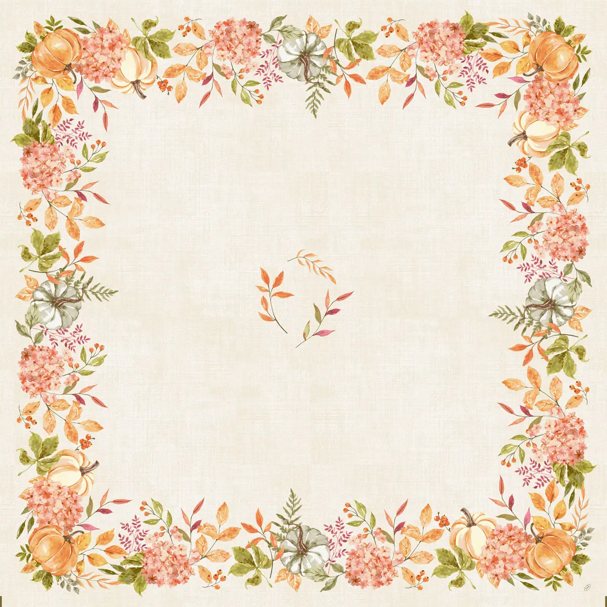 Dunisilk Mitteldecke - Spicy Pumpkin, 84 x 84 cm Dunisilk Mitteldecke - Spicy Pumpkin, 84 x 84 cm