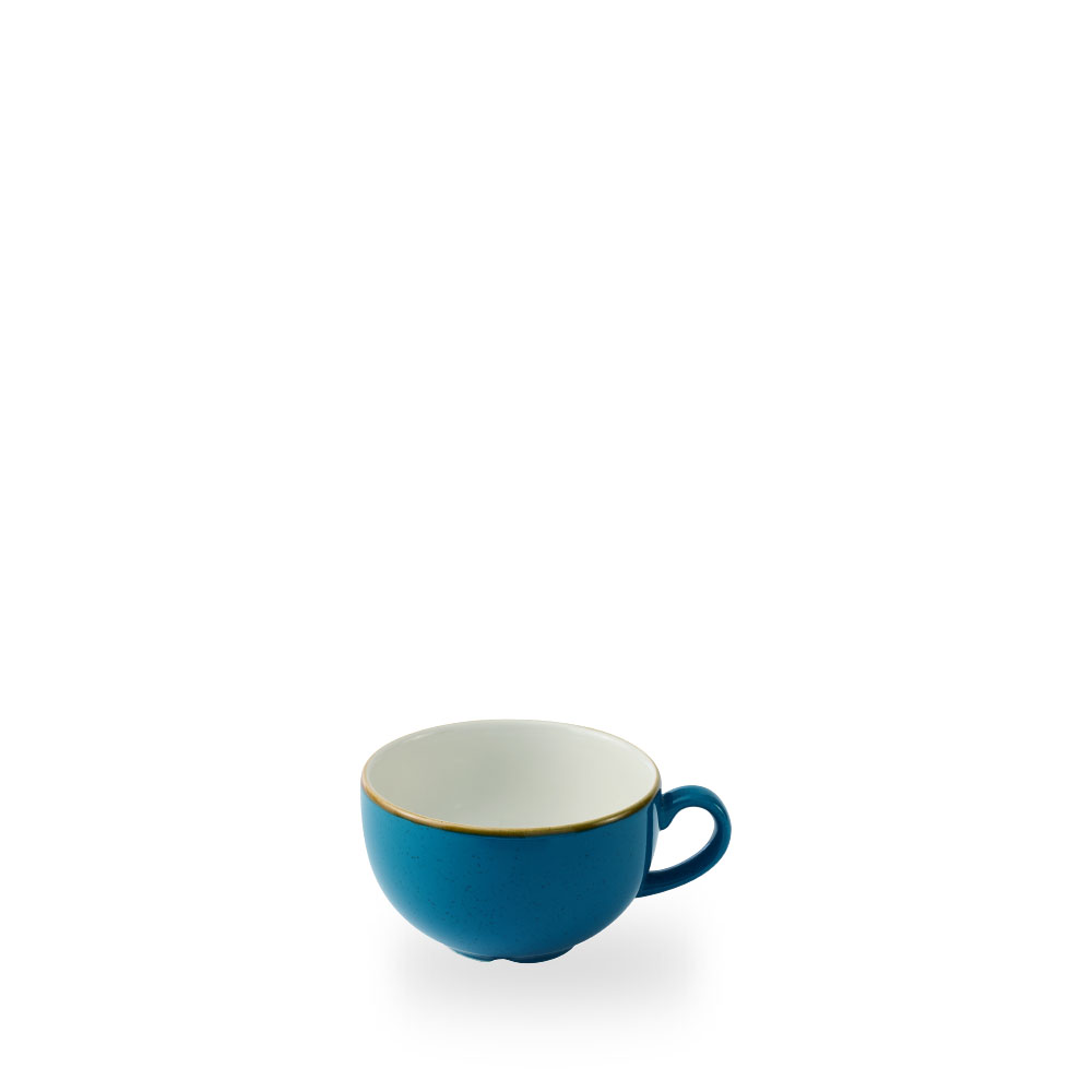 Churchill Stonecast Java Blue Cappuccino-Tasse 34Cl