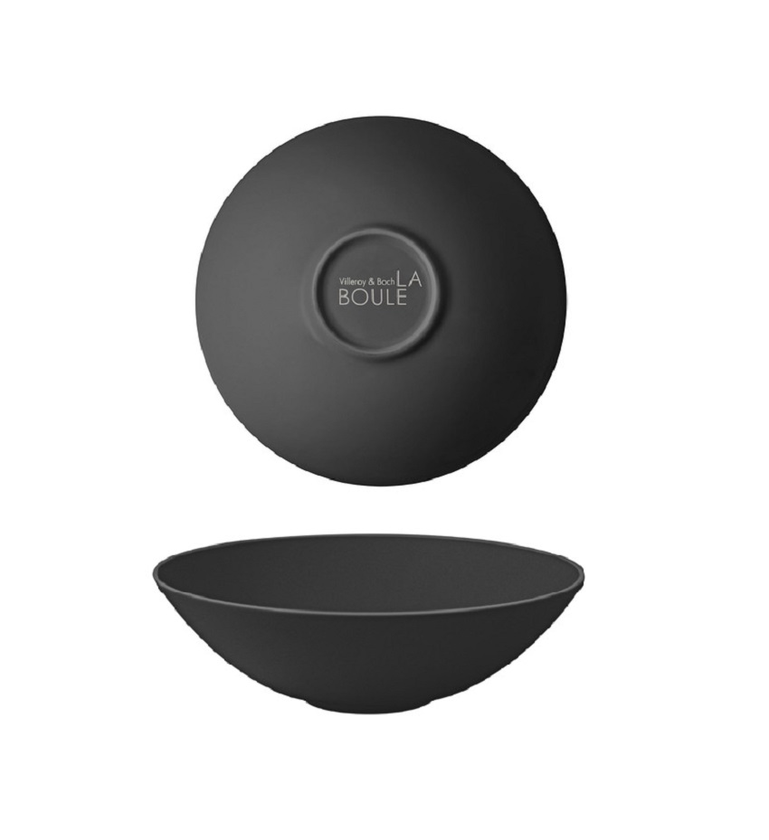 Iconic La Boule - Bol schwarz, 21.5 x 6.5 cm, 1.1 ltr. Iconic La Boule - Bol schwarz, 21.5 x 6.5 cm, 1.1 ltr.