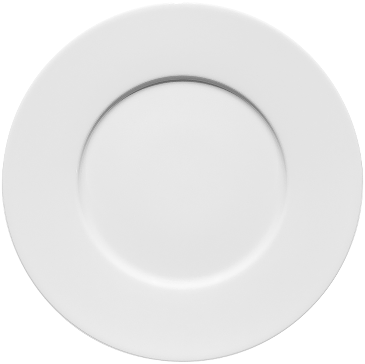 Canvas - Teller flach rund Fahne 17cm