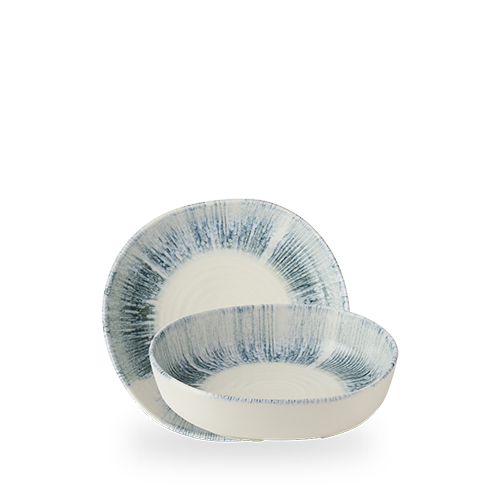 Lyra Blue - Schale mit hohem Rand 20 cm 