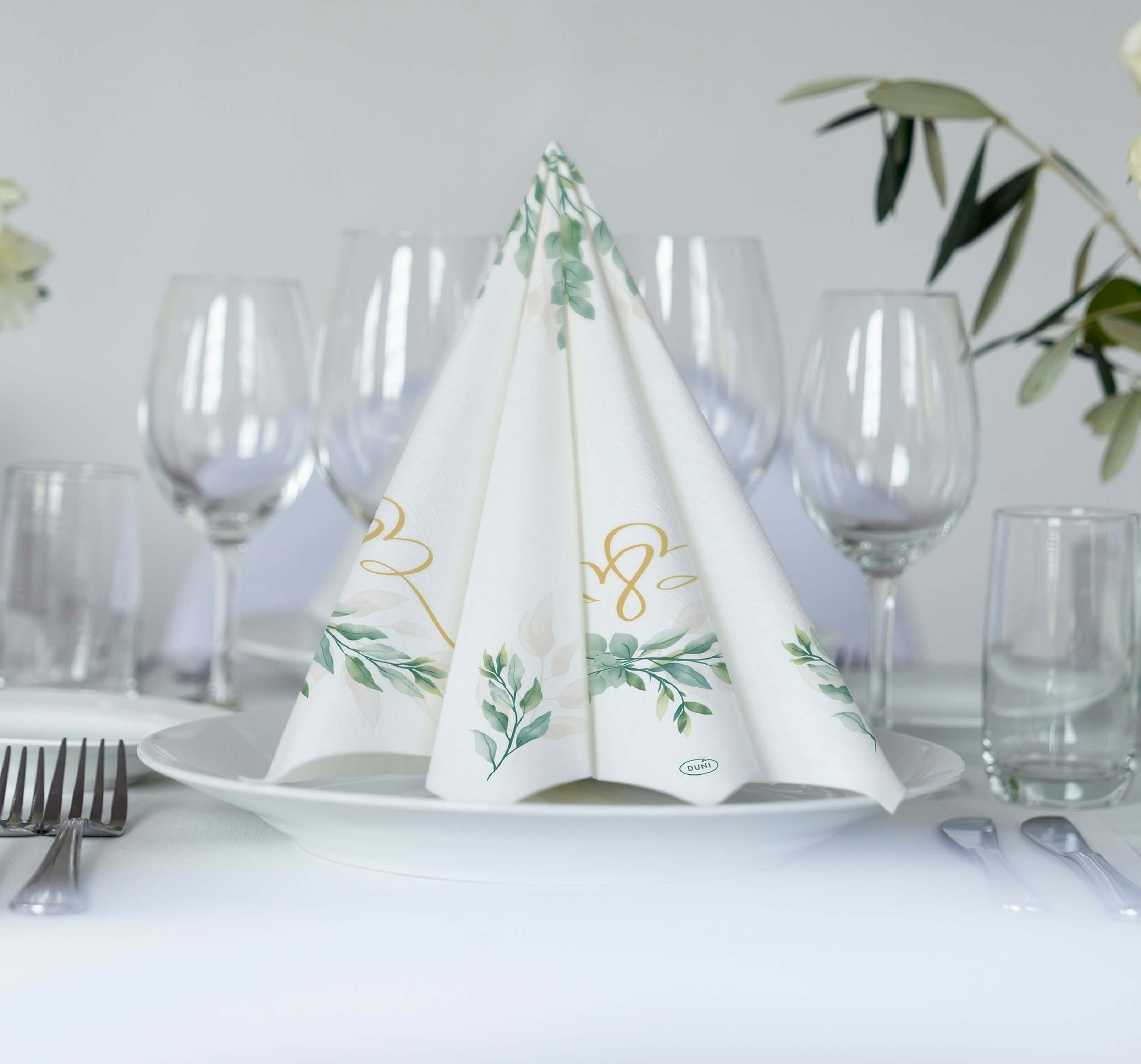 Dunilinserviette 40 x 40 cm