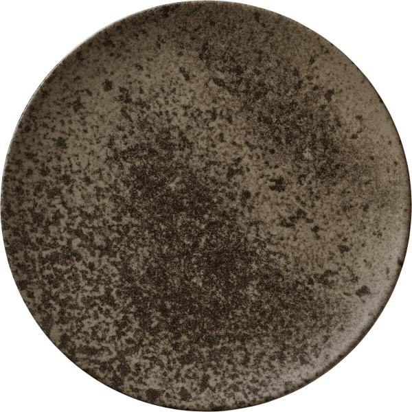 Bauscher, Sandstone Dark Brown - Teller flach rund coup, 26 cm