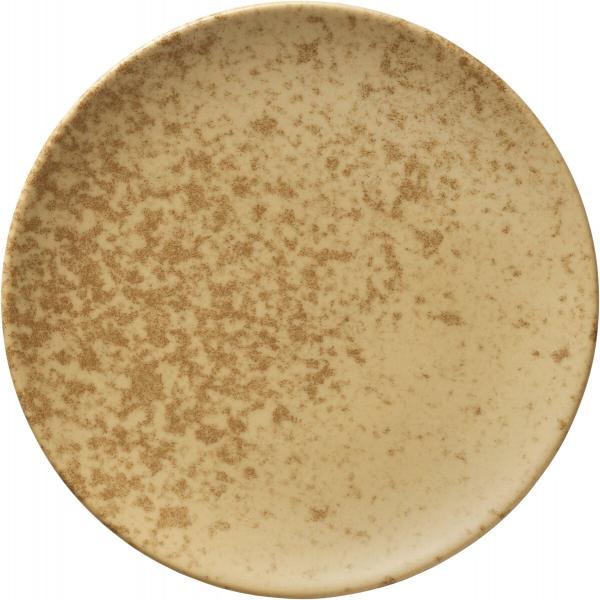 Bauscher, Sandstone Dark Yellow - Teller flach rund coup, 17 cm