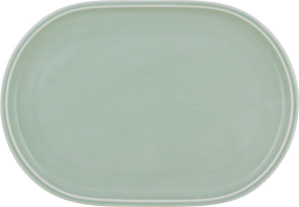 Schönwald, Shiro Glaze Frost - Platte oval coup, 23 x 16 cm