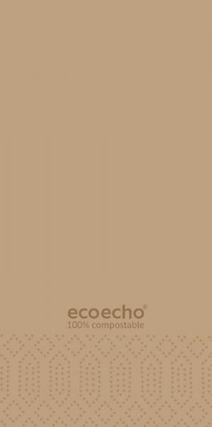 Duni, Zelltuchservietten, 40 x 40 cm, 3-lagig 1/8 Buchfalz, EcoEcho