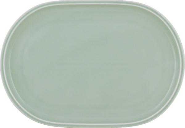 Schönwald, Shiro Glaze Frost - Platte oval coup, 30 x 19 cm