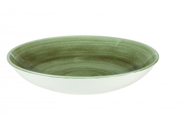 Churchill, Patina Burnished Green - Coupeteller tief, 24 cm