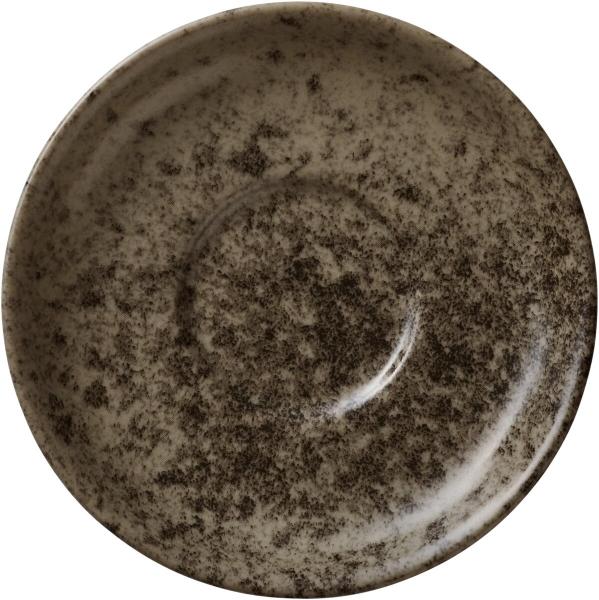 Bauscher, Sandstone Dark Brown - Untertasse rund, 14 cm