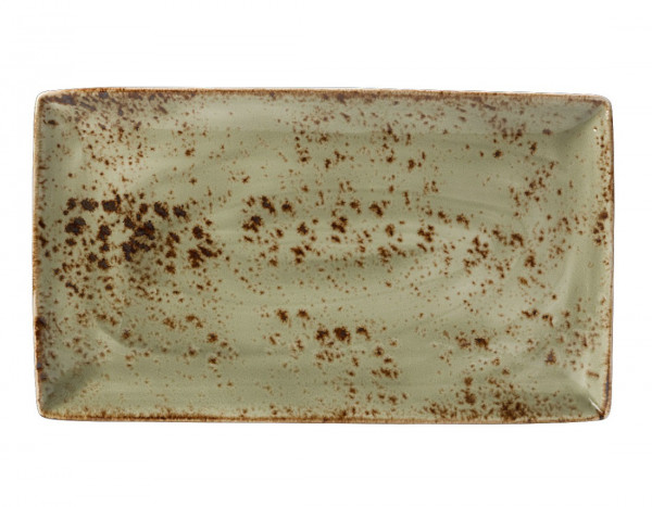 Steelite, Craft Green - Platte rechteckig, 33 x 19 cm