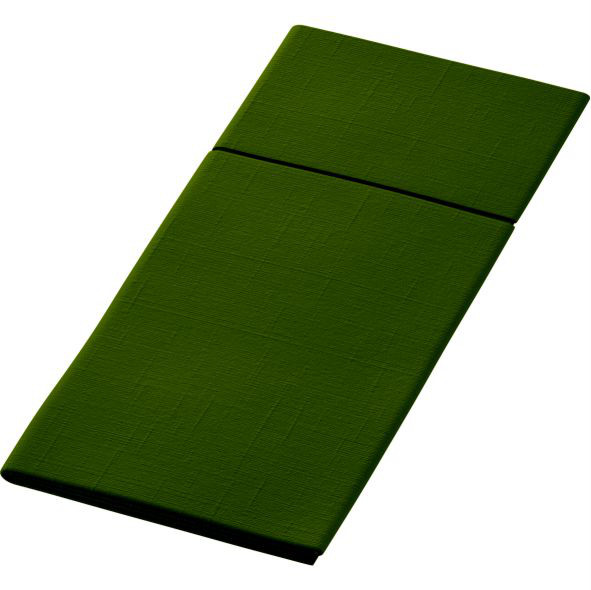 Duni, Bio Duniletto Slim, 40 x 33 cm, jägergrün