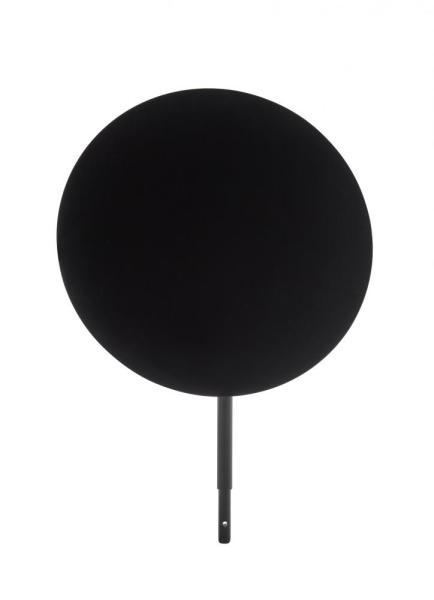 APS, Valo - Steckschild rund, 25 cm, Metall, schwarz
