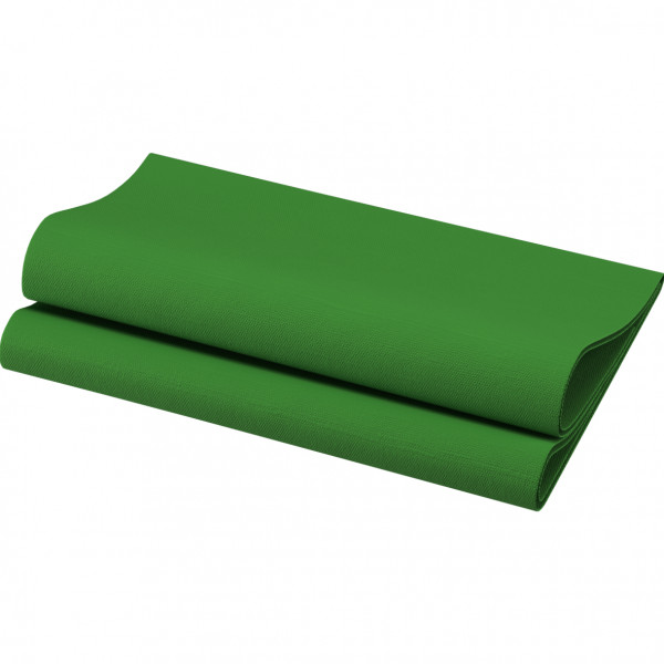 Duni, Bio-Dunisoft-Servietten, 40 x 40 cm, 1/4 Falz, leaf green