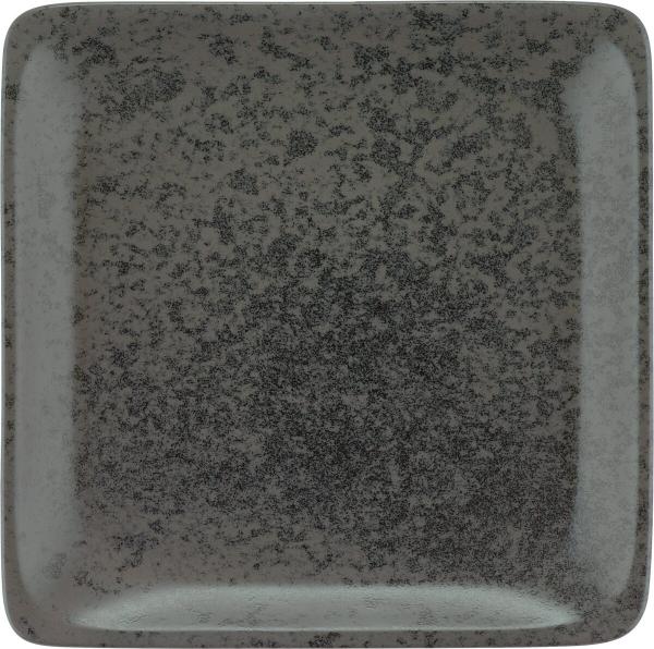 Bauscher, Sandstone Black - Teller flach quadratisch, 29 cm