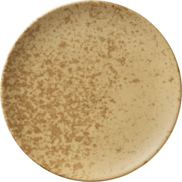 Bauscher, Sandstone Dark Yellow - Teller flach rund coup, 28 cm