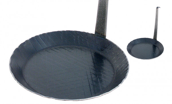 Contacto, Brat- und Servier- Eisenpfanne mit hochstehendem Stiel, 24 cm