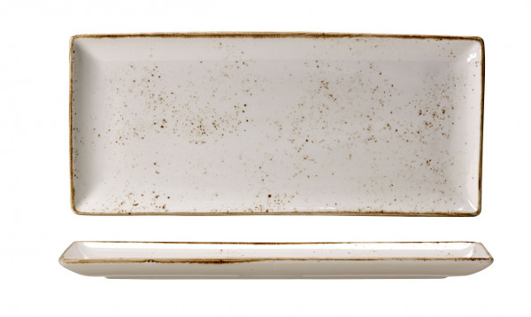 Steelite, Craft White - Platte rechteckig 37 x 16,5 cm