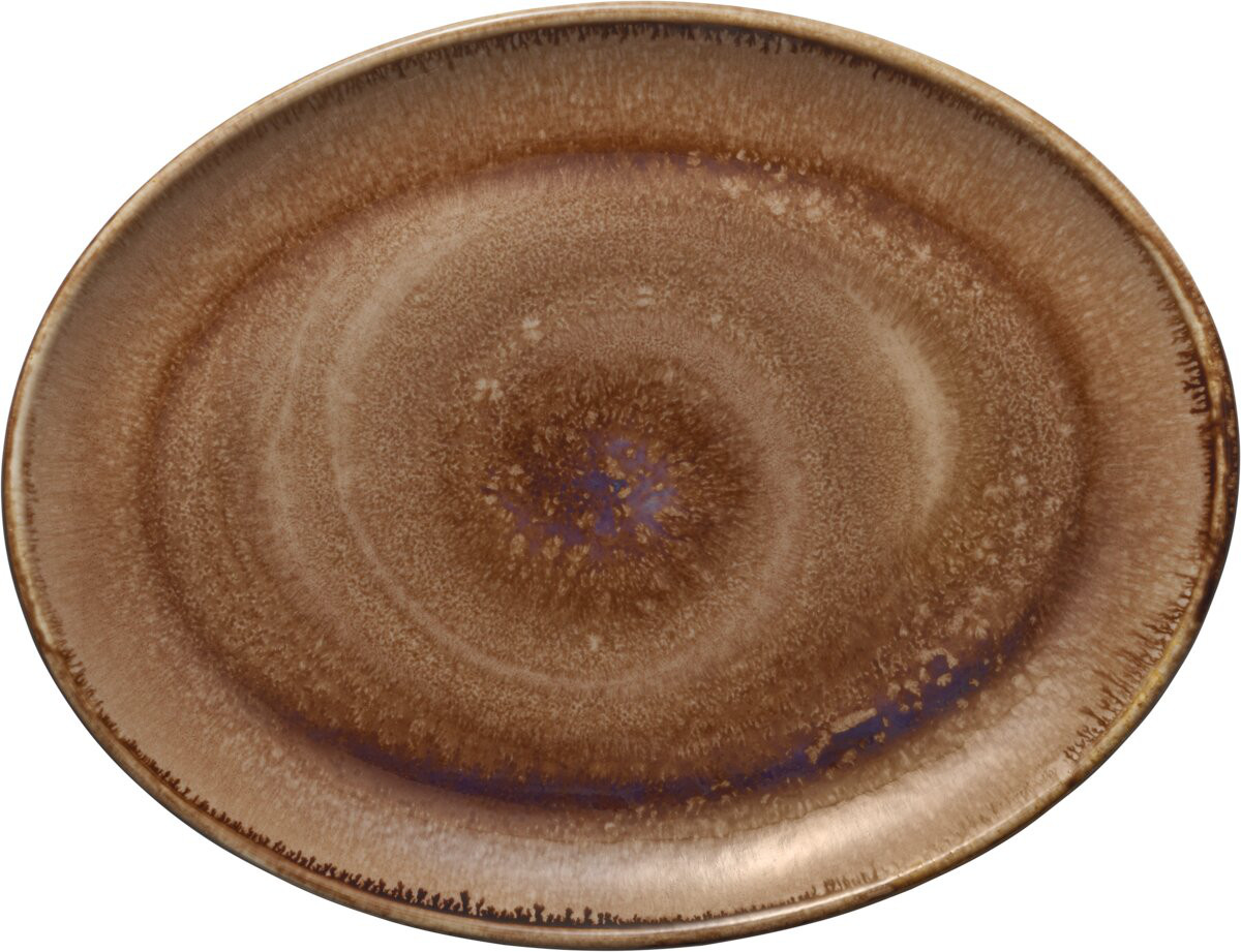 Perfect Match Oyster - Platte oval coup, 31 x 24 cm